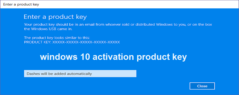 Download Windows 10 Activation Key Generator